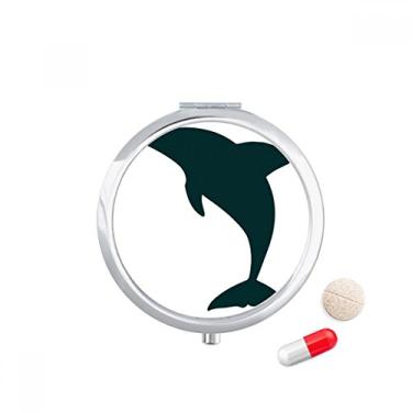 Imagem de Blue Ocean Docile – Caixa de armazenamento de medicamentos para comprimidos de golfinho