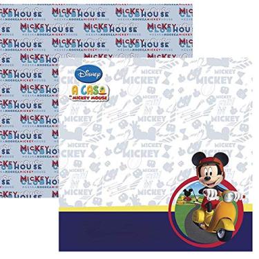Imagem de Kit Fls. P/ Scrap Df A Casa Do Mickey 2 Paisagem C/ 12 Un, Toke E Crie, Sdfd103, Multicolorido, Pacote De 12