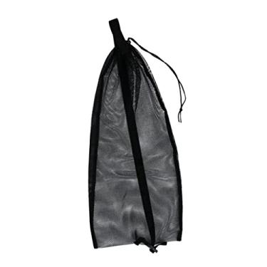 Imagem de YIJU Óculos de Snorkeling Natação Flippers Roupa de, Preto