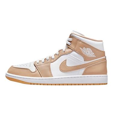 Imagem de Nike Jordan Mens Air Jordan 1 Retro High OG Hemp/White-Gum Yellow Size 8 .5