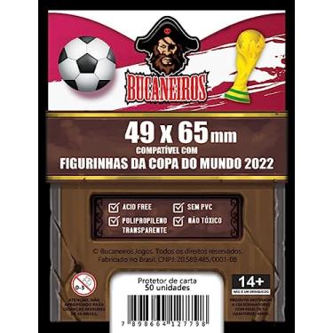 Imagem de BUCANEIROS Protetor de Figurinhas - Sleeve (protetores de figurinhas) - PP - 50 unidades - 49 x 65 mm