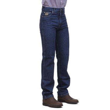 Imagem de Calça Jeans Masculina Regular Azul 100% Algodão Land Horse 32234