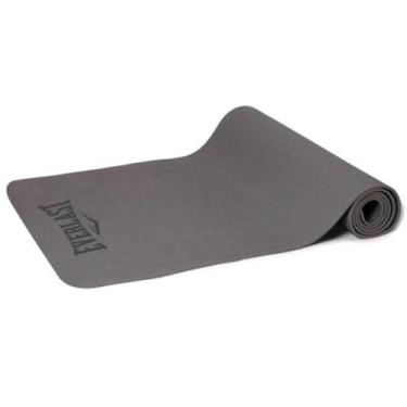 Imagem de Tapete De Ginástica Yoga E Pilates 4mm Em Pvc Everlast