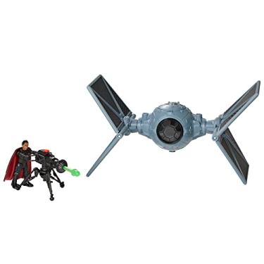 Imagem de Star Wars Mission Fleet Stellar Class Moff Gideon Outland TIE Fighter Imperial Assault 2.5-Inch-Scale Figure and Vehicle, Kids Ages 4 and Up