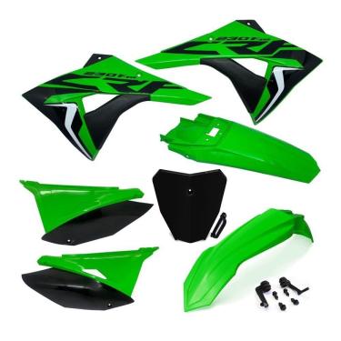 Imagem de Kit Plástico Biker Elite Adesivos c/ Number Plate Next Crf 230