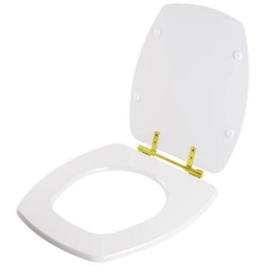 Imagem de Assento Sanitário Poliéster Thema Branco Para Vaso Incepa