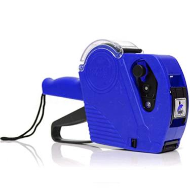 Imagem de Etiquetadora Manual Mx5500 8 Dígitos Bobina Etiquetas e Tinteiro GT223 (Azul)