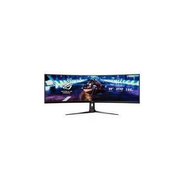 Imagem de Monitor Gamer Asus ROG Swift 49' LED, Ultra Wide, 144 Hz, DFHD, FreeSync Premium, HDR 10, 100% sRGB, HDMI/DisplayPort, Som - XG49VQ