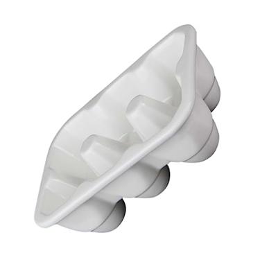 Imagem de Hemobllo Bandeja Para Ovos Com 6 Recipientes Para Ovos Bolinho Freezer Geladeira Caixa De Ovos Organizador De Ovos Organizador Para Geladeira Geladeira Porta-Ovos Bandeja Gaveta