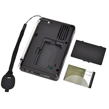 Imagem de HRD-603 Rádio Portátil AM/FM/SW/BT/TF Rádio de Bolso USB MP3 Gravador Digital Suporte Cartão TF Bluetooth