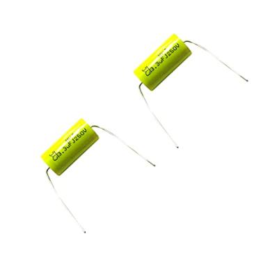 Imagem de NC Módulo Amplificador de Capacitor de áudio Cruzado Não Polarizado 2 X 3.3uF 250V