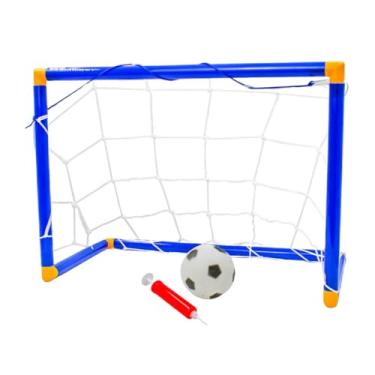 Imagem de Kit Futebol Gol Golzinho Mini Trave Rede + Bola brinquedo