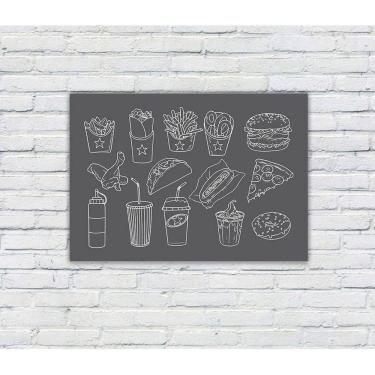 Imagem de Placa Decorativa MDF Cantinho do Churrasco 37