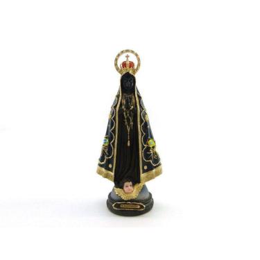 Imagem de Imagem Nossa Senhora Aparecida Com Arco Resina 30 Cm