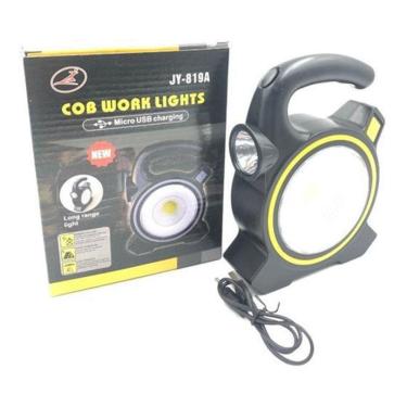 Imagem de 1 Lampião De Led Luminária Lanterna Solar Usb Camping