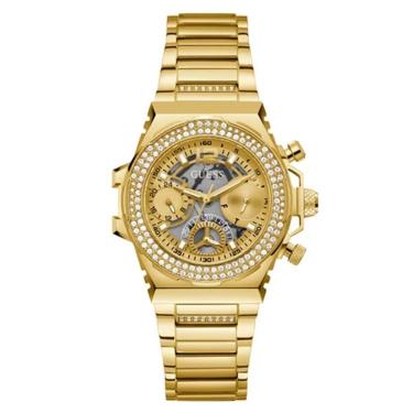 Imagem de Relógio Feminino Guess Fusion Cronógrafo Dourado GW0552L2