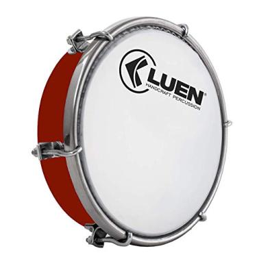 Imagem de Tamborim Abs Vermelho 6 Tarr Pele Leitosa