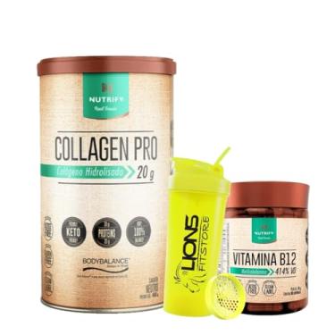 Imagem de Collagen Pro Neutro Nutrify 450g + Vitamina B12 Metilcobalamina 414% 60caps Nutrify