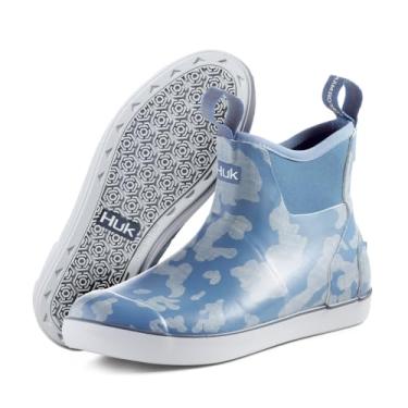 Imagem de HUK Tênis masculino Rogue Wave | Bota de pesca e deck de alto desempenho, Running Lakes - Azul titânio, 38