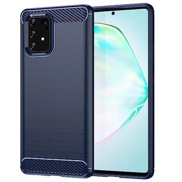 Imagem de Capas para Samsung Galaxy M80S.Caso básico,Botão de pressão flexível / 360 ° Proteção completa,Anti-fingerpirnts