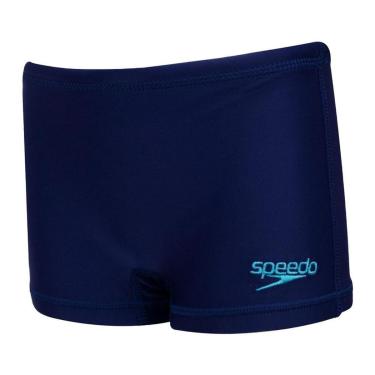 Imagem de Sunga Infantil Masculina Speedo Boxer Solid Marinho - 019563-Masculino