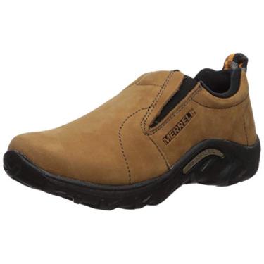 Imagem de Merrell Jungle Moc Couro Infantil, Marrom, 10 Wide Big Kid