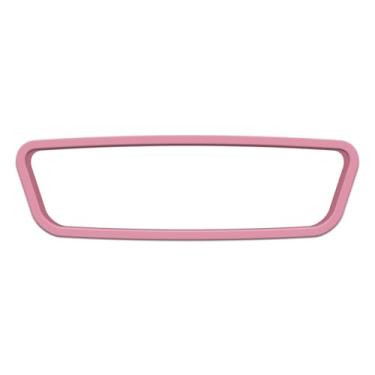 Imagem de MLAHUIER Moldura protetora de espelho retrovisor de carro, protetor de borda de decoração de espelho retrovisor compatível com modelo 3 Y, acessórios decorativos de espelho retrovisor interior de