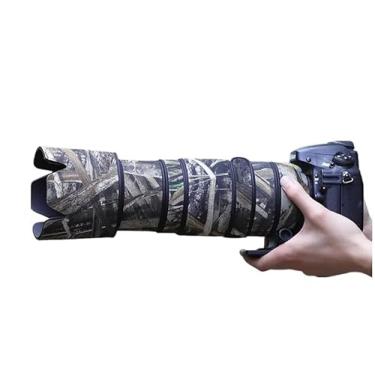 Imagem de CHASING BIRDS Revestimento de lente impermeável camuflado para Nikon AF-S 80-400 mm F4.5-5.6 G ED VR capa protetora de lente à prova de chuva (camuflagem palheta, com TC 1,4X (TC-14E III))