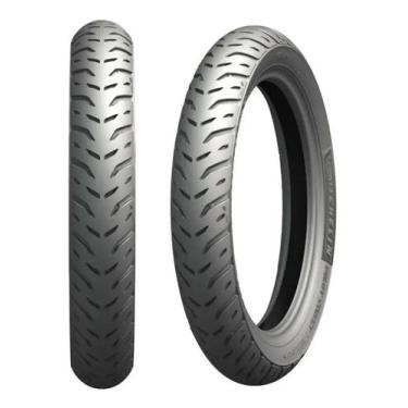 Imagem de Par Pneu Cg Fan Titan 160 Pilot Street2 100/90-18+90/90-18 - MICHELIN
