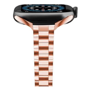 Imagem de Pulseira Elos Clássica Slim Compatível com Apple Watch - Baú do Viking
