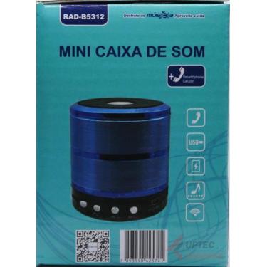 Imagem de Mini cx de som wireless mp3/fm/sd usb cores - Inova
