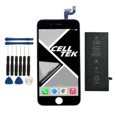 Imagem de Kit Display Frontal Tela Lcd Para iPhone 6s + Bateria - OEM