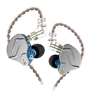 Imagem de KZ ZSN Pro Dual Drivers 1BA 1DD Fones de ouvido intra-auriculares HiFi Power Bass Fones de ouvido com fio de som de alta nitidez com cabo destacável para músicos audiófilos