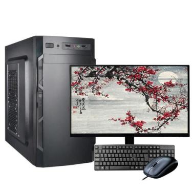 Imagem de Computador Intel Core 2 Duo 4Gb Ram Hd 500Gb Monitor Webcam, 500gb