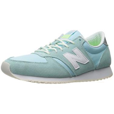 Imagem de New Balance Tênis de corrida feminino WL420 Art Pop Pack, Ozônio Azul Glo/Branco, 6