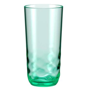 Imagem de Copo Alto De Poliestireno 350ml Waze Coza - Brinox Verde Soft 20319/0529