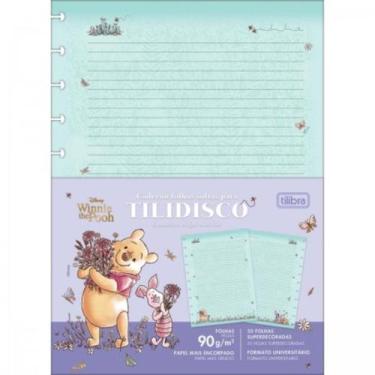 Imagem de Refil Para Caderno Universitario Tilidisco Pooh 90g 50fls - Tilibra