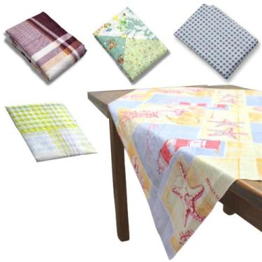 Imagem de Toalha de Mesa Retangular 4 Lugares 120Cm Dasshaus - Travesseiros Dema