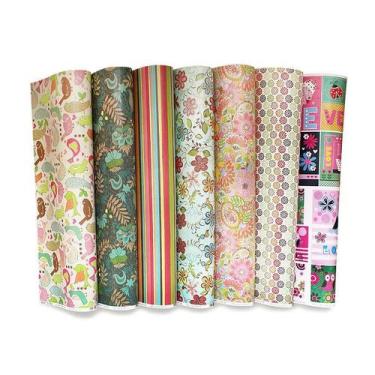 Imagem de Papel Com Estampa Tex Papel Coleção Mix Composê Ref C15