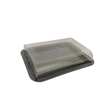 Imagem de Porta Frios Com Tampa Organizador Prateleiras De Geladeira Queijo Pres