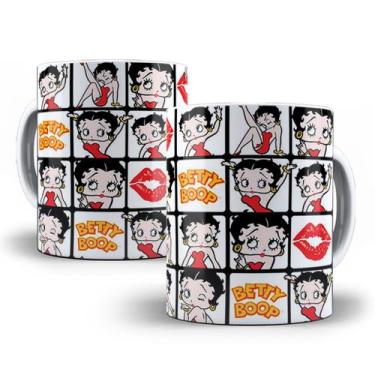 Imagem de Caneca Betty Boop Desenho Porcelana Personalizada Modelo 6 - Tio da Ca