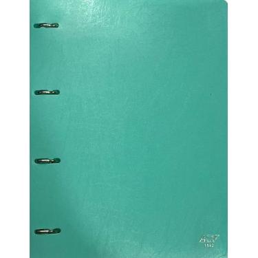 Imagem de Caderno Fichário Argolado A4 Teen Cores Pasteis ACP, Verde