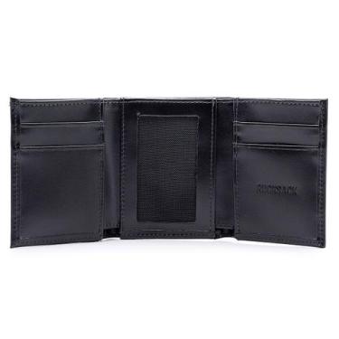 Imagem de Carteira De Couro Porta Cartão Documento Dinheiro Rucksack 003, Único,