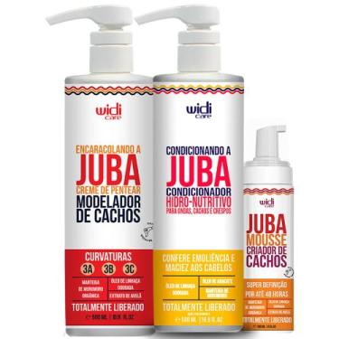 Imagem de Kit Juba Widi Care Encaracolando, Condicionador E Mousse 