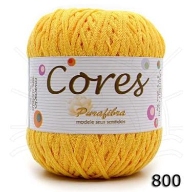 Imagem de Linha Cores 100g - Purafibra, 800 - AMARELO