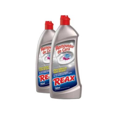 Imagem de KIt 2 Removedor de Ceras Reax todos tipos de piso 750ml Cada