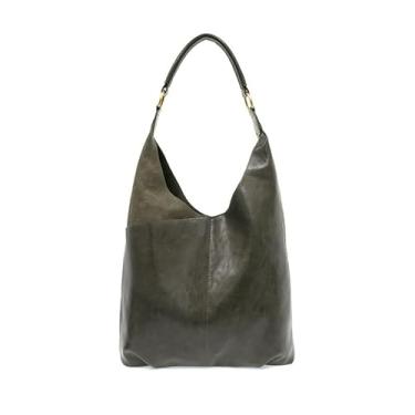 Imagem de Joy Susan Bolsa Hobo Vintage Dani com acabamento de camurça sintética, 316 - Oliva, Medium