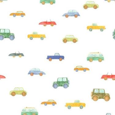 Imagem de Papel de Parede Bosque da Imaginação Infantil Colorido 80805 - Studio