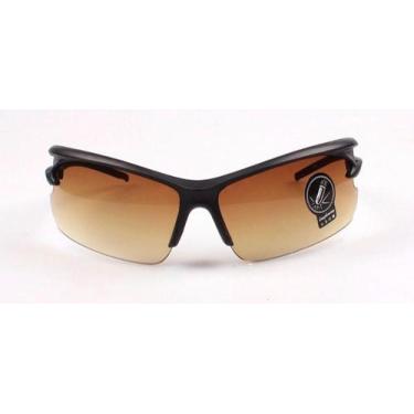 Imagem de Óculos De Sol Esportivo Proteção Uv400 Lentes Marrons - Vinkin, Marrom