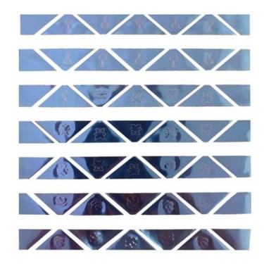 Imagem de Cantoneira 19mm Azul e Rosa - 70 unidades - MOTIVATE, Azul